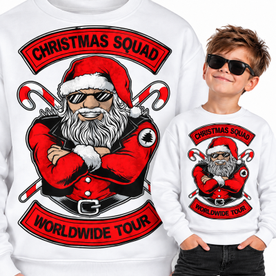 BLUZA ŚWIĄTECZNA CHRISTMAS SQUAD